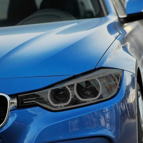 Film protection vinyle phare BMW F30 F31 JCAKES anti-rayures thermoformable noir fumé