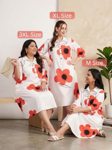 Image of Leriya Fashion Mini Dress for Women | One Piece Dresses for Womens |Mini Dresses Rayon for Women Stylish |Summer Casual Outfit Wear Events, Date & Evening Look |Tunic Shirts for Women