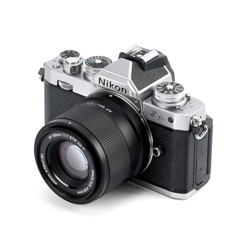 Image of VILTROX 56mm F1.7 Z, AF 56mm f /1.7 Z Mount Lens, Auto Focus APS-C Z Lens for Nikon ZFC Z30 Z50 Z5 Z6 Z6II Z7 Z7II Z8 Z9