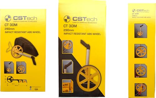 Image of CST CT-30M Professional Rodometer - Precision Measuring Wheel, 0-10 Km Range, Single Unit for Surveying, Construction, and Road Measurement