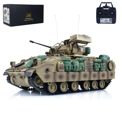 wheelfun US in Stock, 1/16 TD RC Battle Tank Plastic for M2A2 Bradley RC Electric Infantry Fighting...