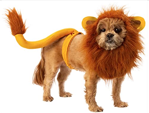 Rubies Disney Pet Lion King Simba Costume 摜Q  Small-Medium
