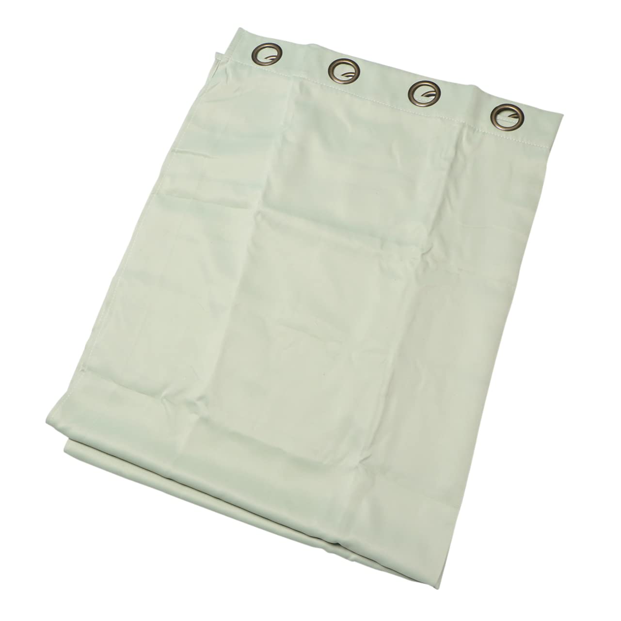 Photo 1 of 2pcs Linen Drapes Green APPROX 104"X54"
