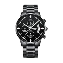 Black dial black hand