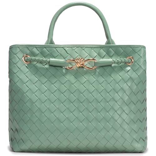 Gassda HT9004 Woven Bag For Women, Small Tote Bag Hobo Bag Crossbody Bags Pu Leather Handmade Woven Purses Gift cover