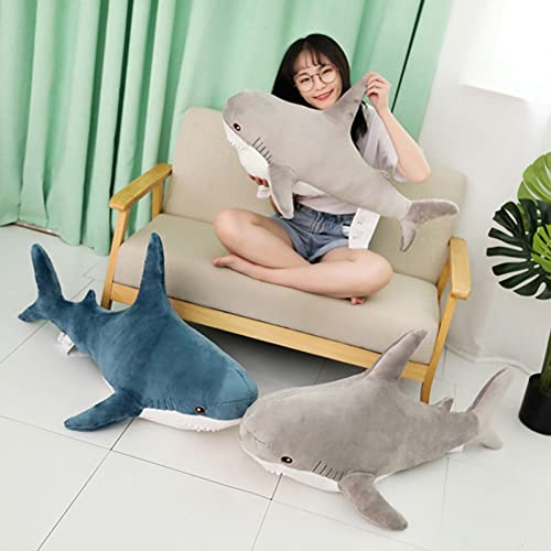 Shark Stuffed Animal Plush Shark Pillow Shark Plush Toy Stuffed Shark Birthday Gift Reading Pillow S