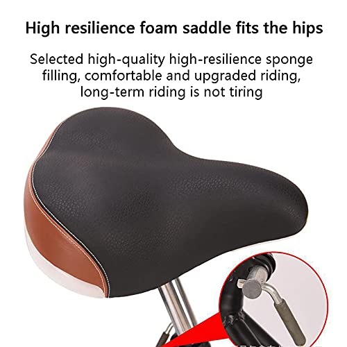 ZJZ Drie Wielige Fiets 20 Inch Volwassen Driewielers Fiets Met Winkelmand Trike Fiets Voor Winkelen Buitensporten Heren… - Afbeelding 4