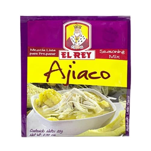 EL REY Ajiaco 20 gr. - 12 Pack | Seasoning Mix 0.70 oz. - 12 Pack.