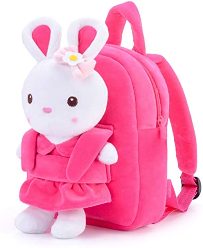 Image of Frantic School Bag for Kids Plush Baby Girl Preschool Ideal for Baby Boy & Girl Picnic Bags (2-5 Years)