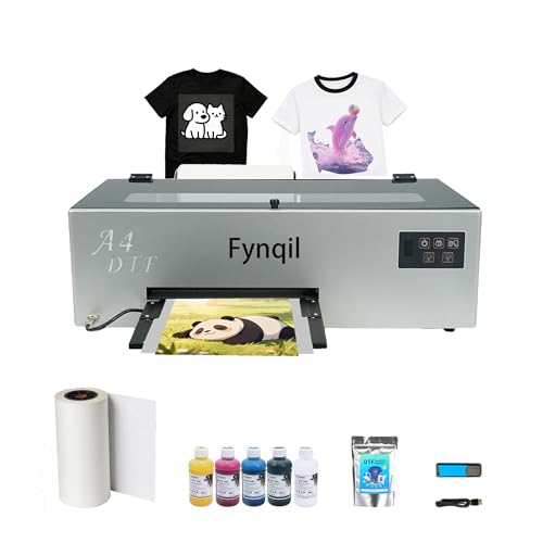 Fynqil A4 DTF Printer A4 L805 Transfer Printing Machine for DIY Print...