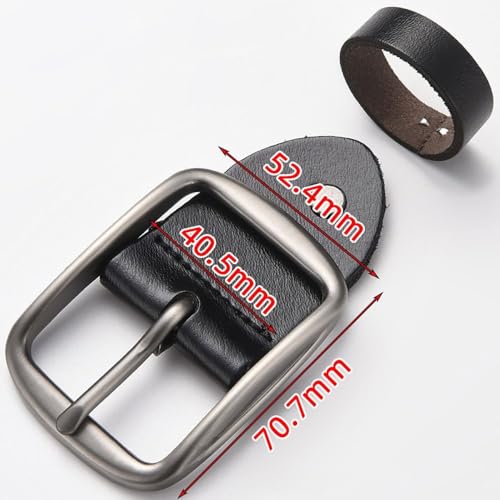 Men's Accessories Alloy Buckle DIY Belt Replacement Business Belt Accessories Adjustable Men's Belt Head Men(06)3