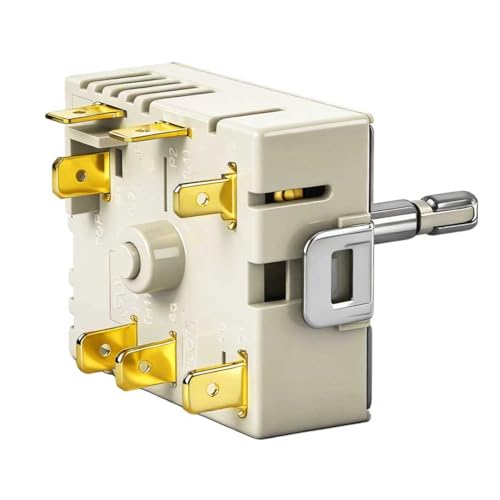 DG44-01006B Infinite Switch for Samsung Range - Precise Heat Control | Direct Replacement Knob Compatible with NE59T7750WS NE58K9850WS NE58K9560WS E59M4310SS GE59M4310SS | Replaces PER001-12D