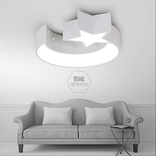 Plafonnier LED moderne télécommandé de 56cm pour en finir avec la lumière agressive