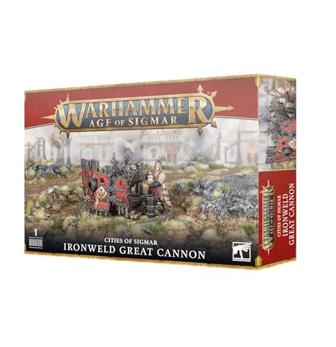 Ironweld Great Cannon Villes de Sigmar maquette plastique haute précision
