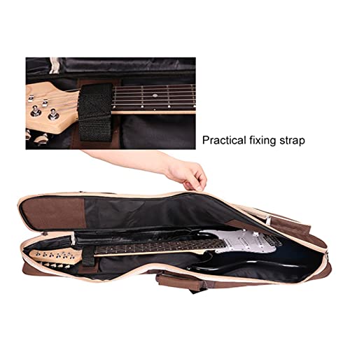 PJRYC 101 x 33 x 6cm Coffee Coffee Guitare Case Gig Sac Double Pad Double Coton Epaissement de Coton 8mm Sac à Dos… - Les Beatles, Paul McCartney, John Lennon, RIngo Starr, George Harrison PJRYC 101 x 33 x 6cm Coffee Coffee Guitare Case Gig Sac Double Pad Double Coton Epaissement de Coton 8mm Sac à Dos… – Image 6