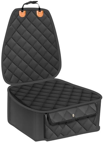 Image of Dog car seat Cover (Black, Frount Car Seat Cover)