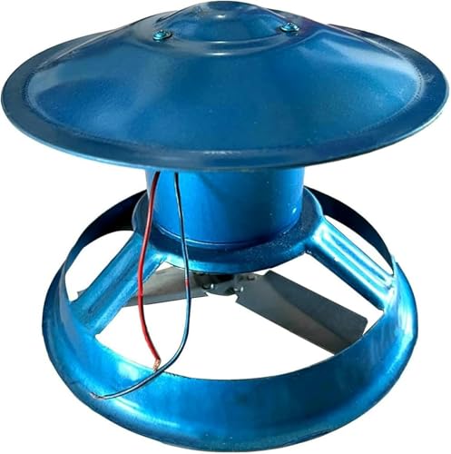Genérico Extractor de Humos doméstico de 80 W, soplador de Polvo, Ventilador de inducción para Chimenea, Extractor de Humos, ventilación con Ventilador de Tiro inducido para Chimenea domést