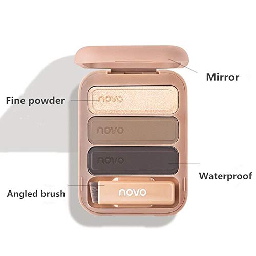 Set di palette di polvere per sopracciglia 3