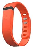 Replacement Wrist Band for Fitbit Flex (Orange, Small)