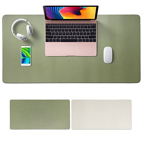 SKY-TOUCH Mouse Pad Large 80x40cm, Leather Computer Pad Office De...