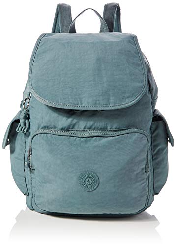 Kipling City Pack  Mochilas para Mujer  Verde  Light Aloe   32x37x18.5 cm