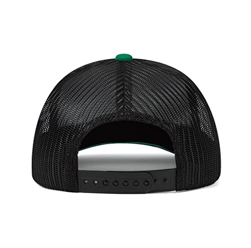 Image of Quanhaigou Trucker Hat - Mesh Snap Back - Unisex Adjustable Baseball Cap - Outdoor Hats for Men Women