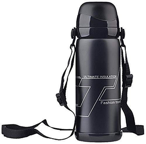 Vankneny Double Insulated Stainless Steel Outdoor Leak Proof Sport Water Bottle Portable, 27 oz.