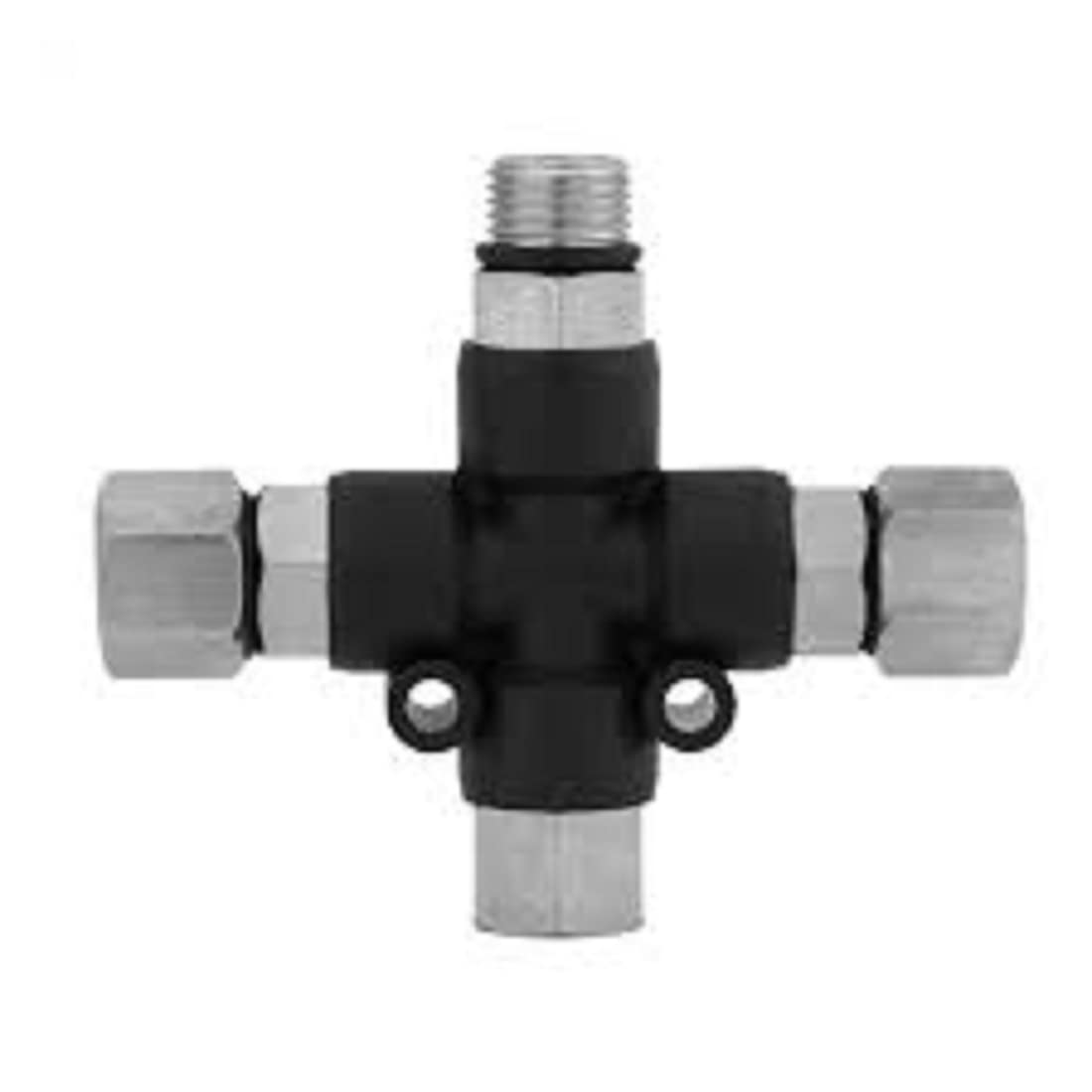 3-Way Airbrush Air Hose Splitter Manifold with 1/8 fittings and plugs (B0B8HFRP91) Amazon Price History, Amazon Price Tracker