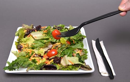 image for Daxwell Plastic Cutlery Kits, Extra Heavyweight Polypropylene (PP), Fo