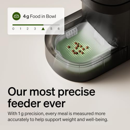 Image of PETLIBRO Automatic Cat Feeder | Smart Scale Tracks Actual Food Intake, 5G & 2.4G WiFi, 5L Automatic Dog Food Dispenser with Low Food Sensor, Up to 10 Meals Per Day, Smart Refilling Mode, Granary 2