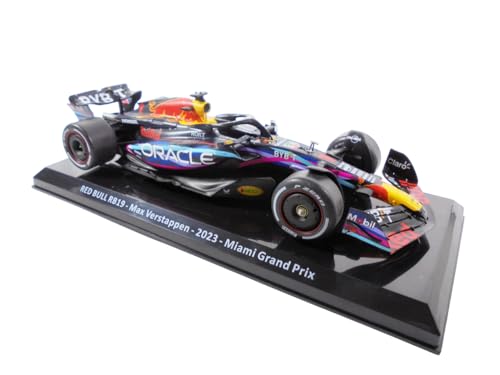 Modelo a escala 1:24 Red Bull RB19 Max Verstappen miniatura 1