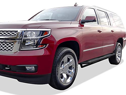 Estribos laterales de acero inoxidable APS 6.5in para Suburban Yukon XL 2005-2020 miniatura 2