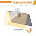 ZIMISI 2PCS Car Sun Visor Extender, 2 in 1 HD Day and Night Anti-Glare Goggles for Safe Driving, Adjustable Angle Car Visor Extender Sun Blocker, Universal Accessories for Most Cars