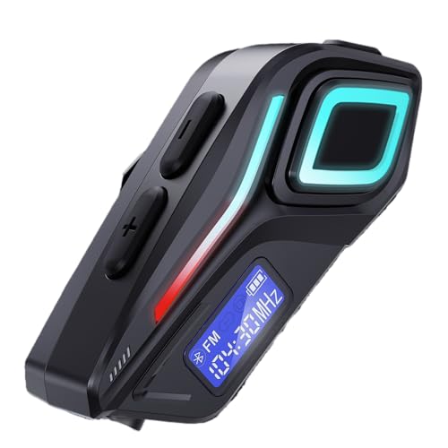 Auricular inalámbrico casco de moto para solucionar la falta de comunicación bajo la lluvia