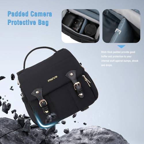 Bolso pequeño para cámara con protección y porta trípode miniatura 3
