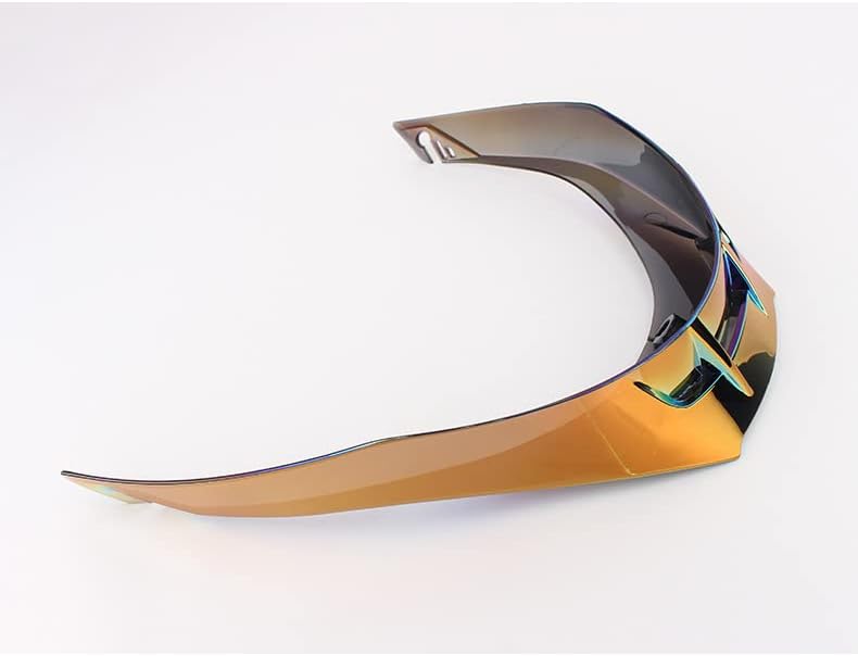 Miniatura 4 de kodaskin Funda de alerón para casco trasero de motocicleta, tiras de visera, cubierta de alerón de aire de carreras para AGV Pista GPR GPRR