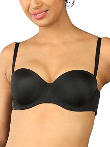 Image of Triumph T-shirt Bra 101 Invisible Wired Half Cup Padded Detachable Multioptional Transparent Backless Party Bra