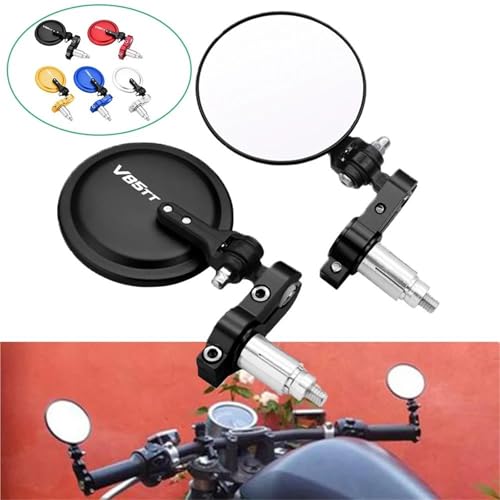Rétroviseur Guidon Moto Guzzi V85TT Anti Angle Mort Fixation Stable