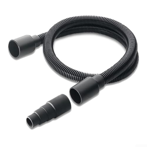 Manguera de succión flexible, piezas de repuesto para aspiradora, para manguera de succión flexible de 1 m, extracción eficiente del polvo