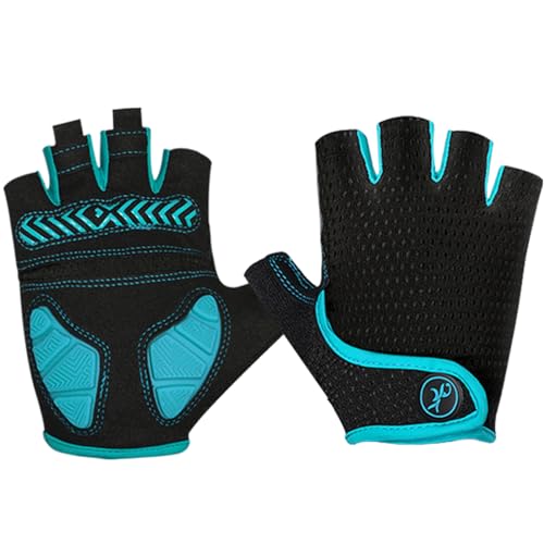 image for MOREOK Cycling Gloves Bike Gloves for Men/Women-[5MM Gel Pad] Half Fin