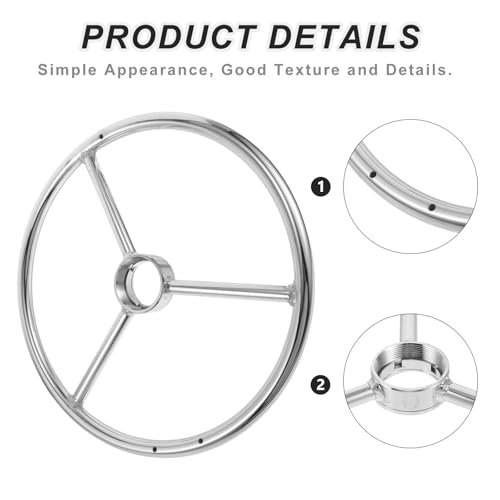 Anneau de support robuste pour tabouret de bar structure métal fixe