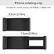 POHOVE Gitarre Kopf Clip, Gitarre Handy Halter, Smartphone Gitarre Capo, Gitarre Spindelstock Handy Klemme Halterung Für Smartphone Und Action Kameras, Close Up Heim Musik Recordings