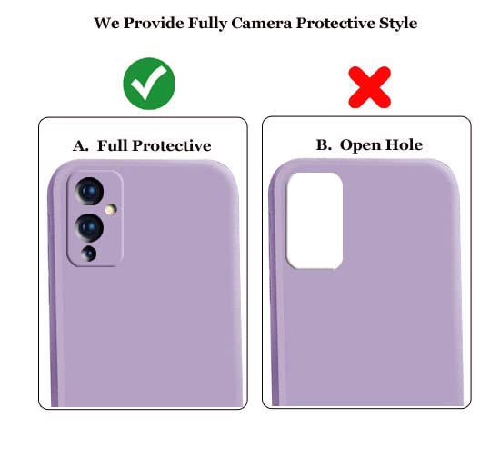 Image of A rtistque Back Cover Case for OnePlus 9 with Camera Protection | Shockproof TPU | Stylish Protective Design | Slim Fit | Ultra Matte | OnePlus 9 Back Cover - Purple