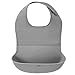 OXO Tot Roll- Up Bib 2-Pack Gray/Teal