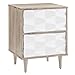 Modway Vespera Contemporary Modern Wood 2-Drawer Bedside Accent Table Nightstand in Oak White
