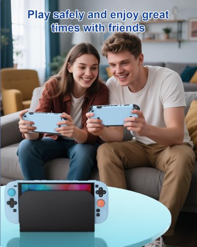 Image of WAXITY Dockable Protective Case for Nintendo Switch 2 (Light Blue)