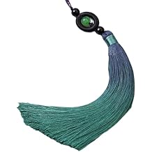 Elegant Polyester Taiji Swords Tassels for Martial Arts and Cultural Decoration Decorative Luck Beads Fringe Pendant