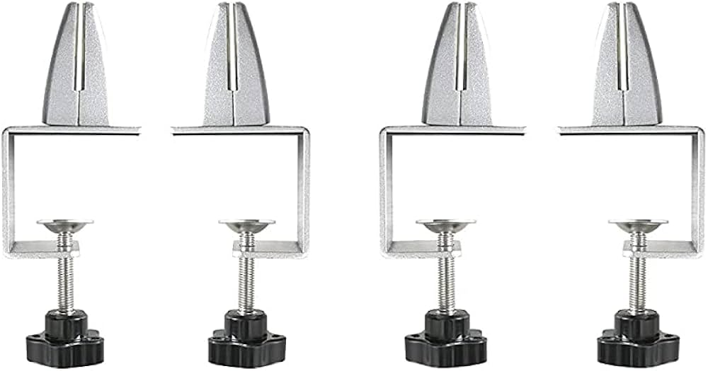 Amazon | 組立済 クランプ 台座 4個セット パーテーション 専用