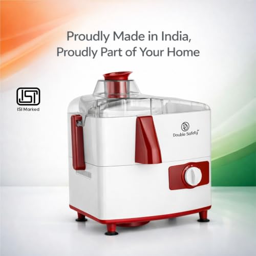Image of Bangkok Juicer for home|500 watts powerful motor|Fresh fruit & Vegetable juice in seconds | 3 Speed control | Easy cleaning | 2 Years warranty |Red /White