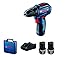 System Profesjonalny 12 V Bosch Wiertarko-wkrętarka GSR 12V-30 (2 Akumulatory 2,0 Ah, szybka ładowarka GAL 12V-40, Walizka)